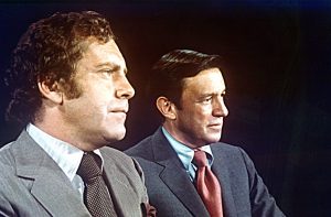 60 MINUTES, Morley Safer, Mike Wallace, 1/6/74.