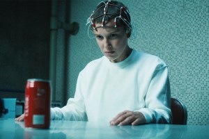 STRANGER THINGS. Millie Bobby Brown as Eleven in STRANGER THINGS. Cr. Courtesy of Netflix ¬©¬†2022